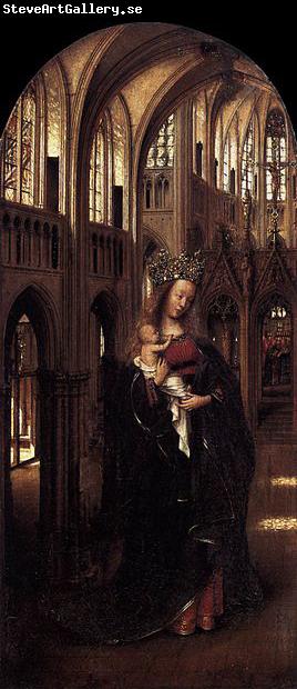 Jan Van Eyck Madonna in the Church